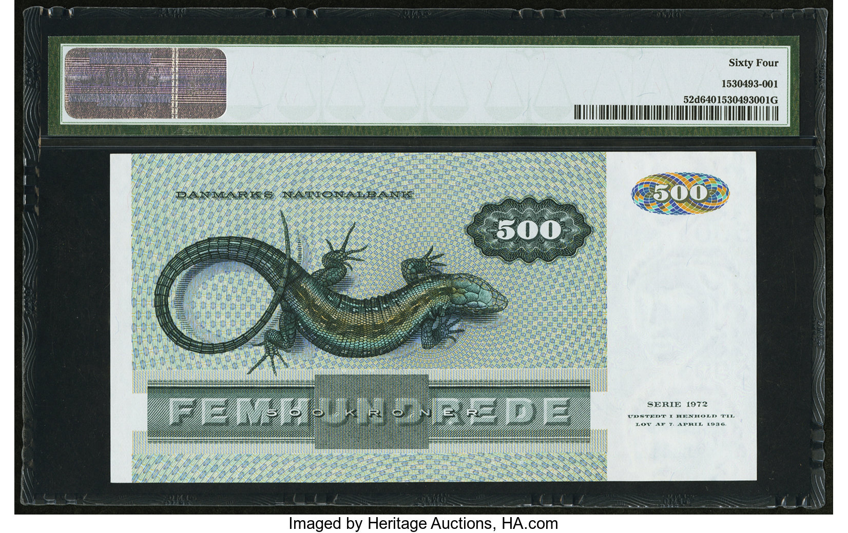 image for: Denmark  500 kroner (B923a)