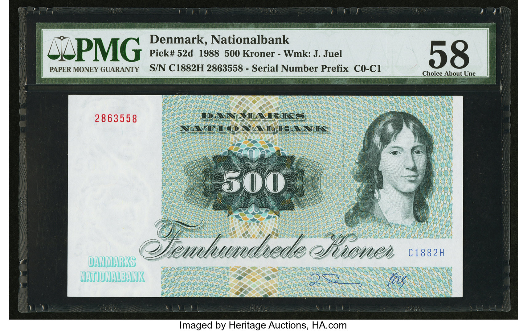 image for: Denmark  500 kroner (B923a)