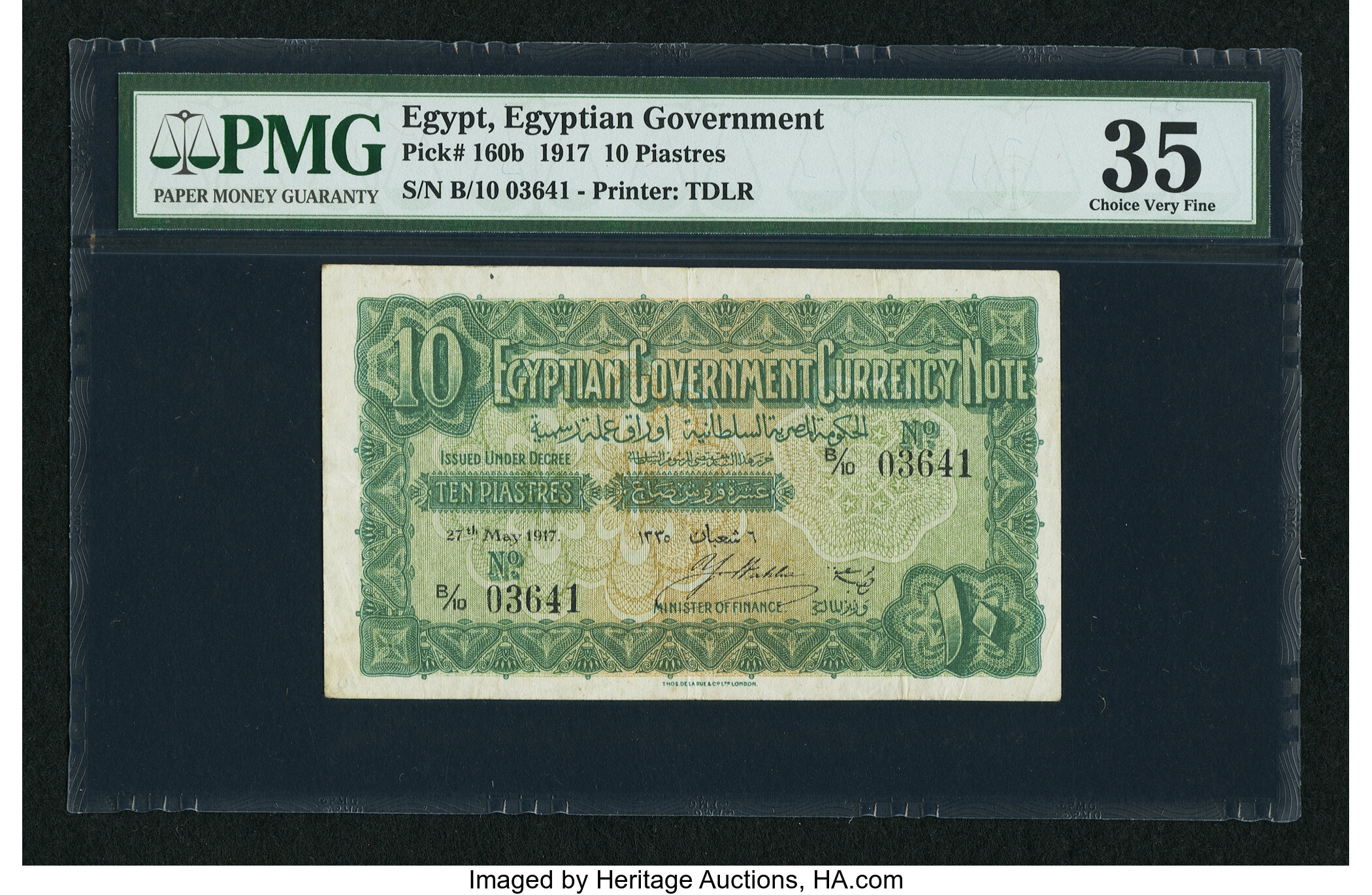 image for: Egypt  10 piastres (B206s)