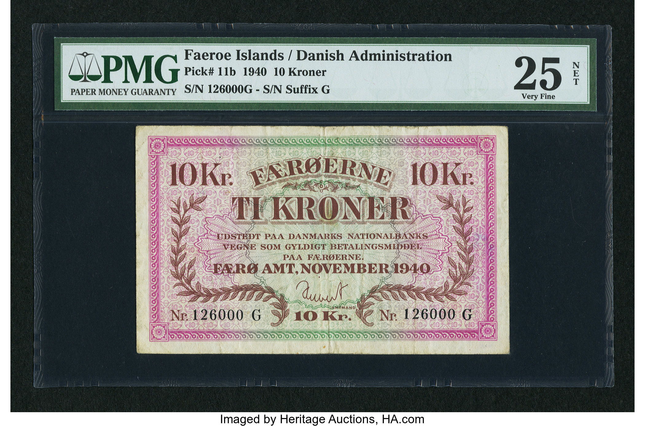 image for: Faroe Islands  10 kroner(B110as3)