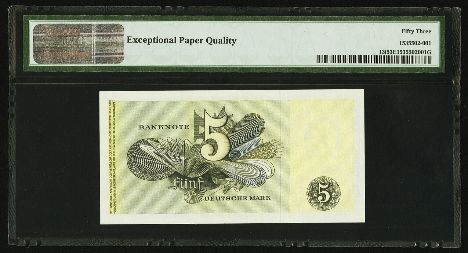 image for: Germany, Federal Republic of  5 deutsche mark (B113a)