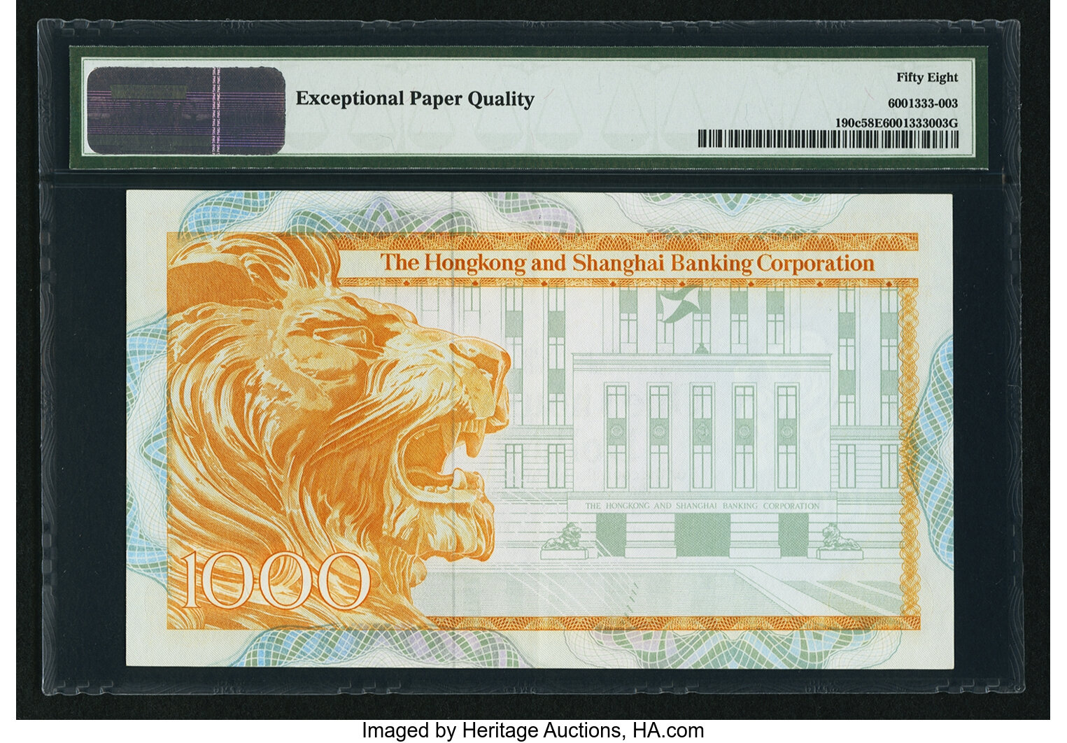 image for: Hong Kong  1,000 dollars (B671d)