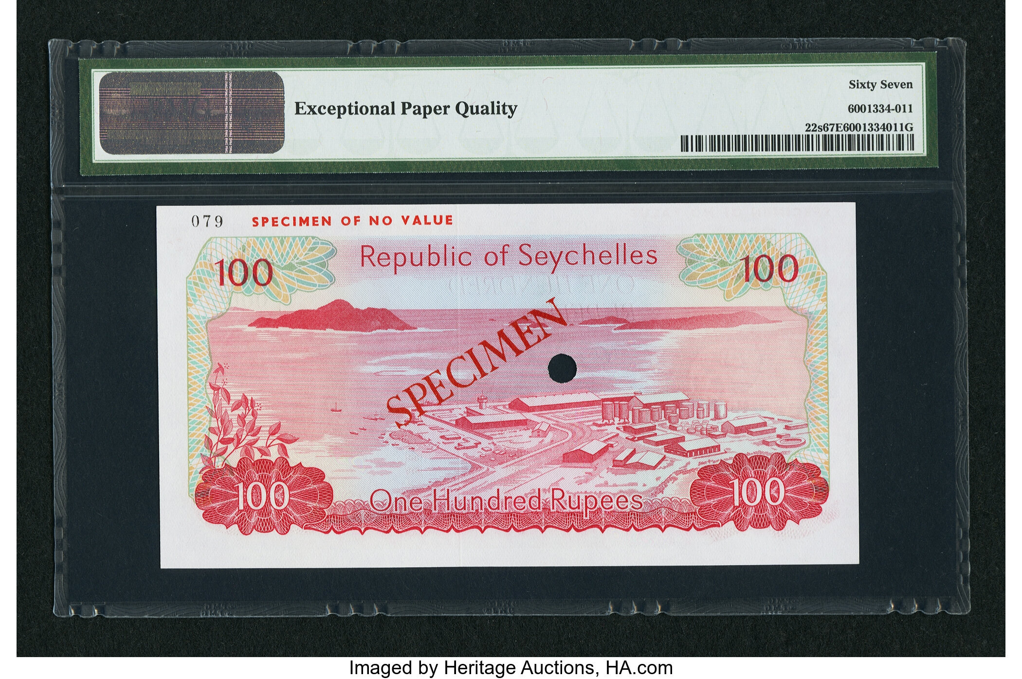 image for: Seychelles  100 rupees (B204ap)