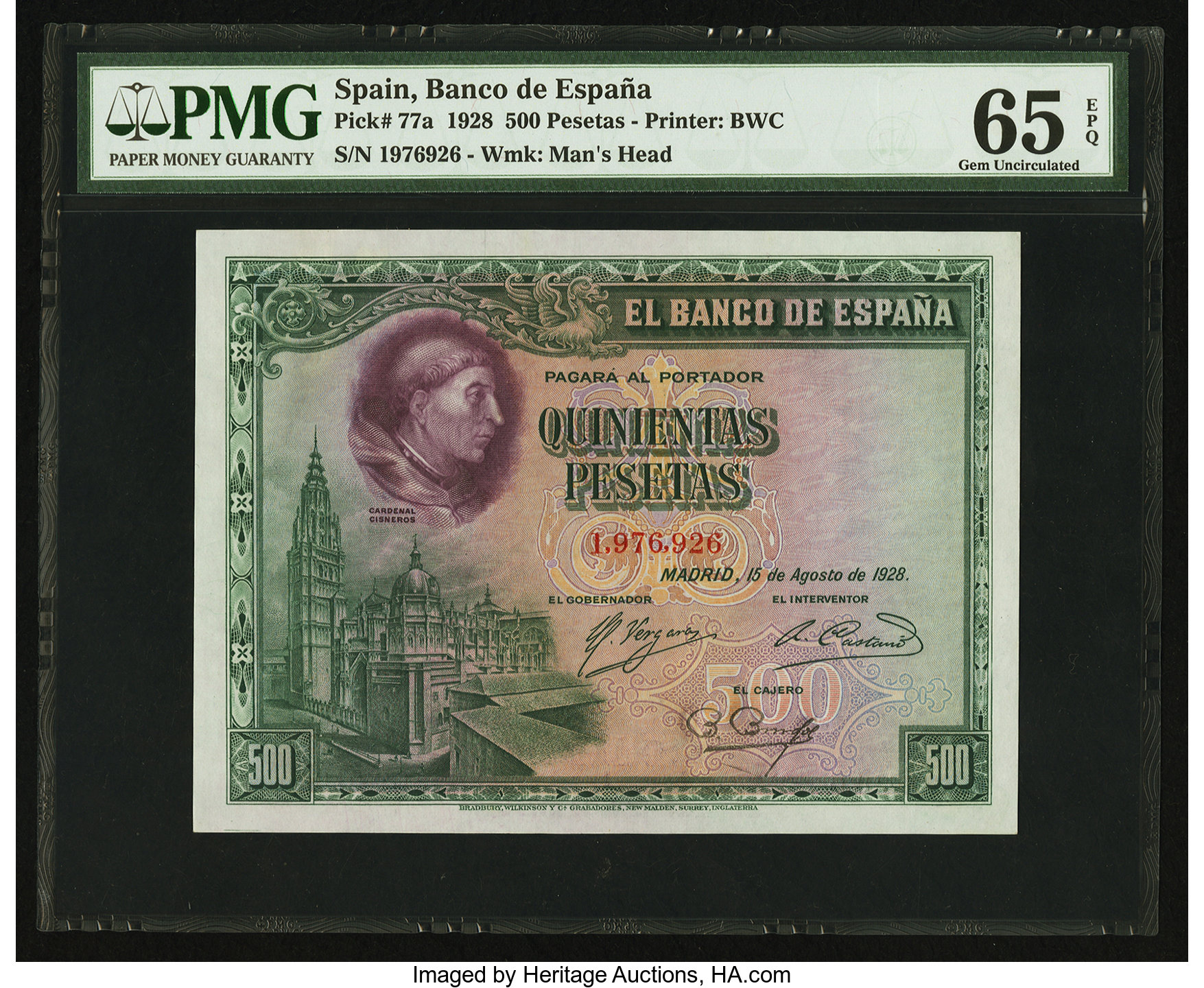 image for: Spain  500 pesetas(B521at2)