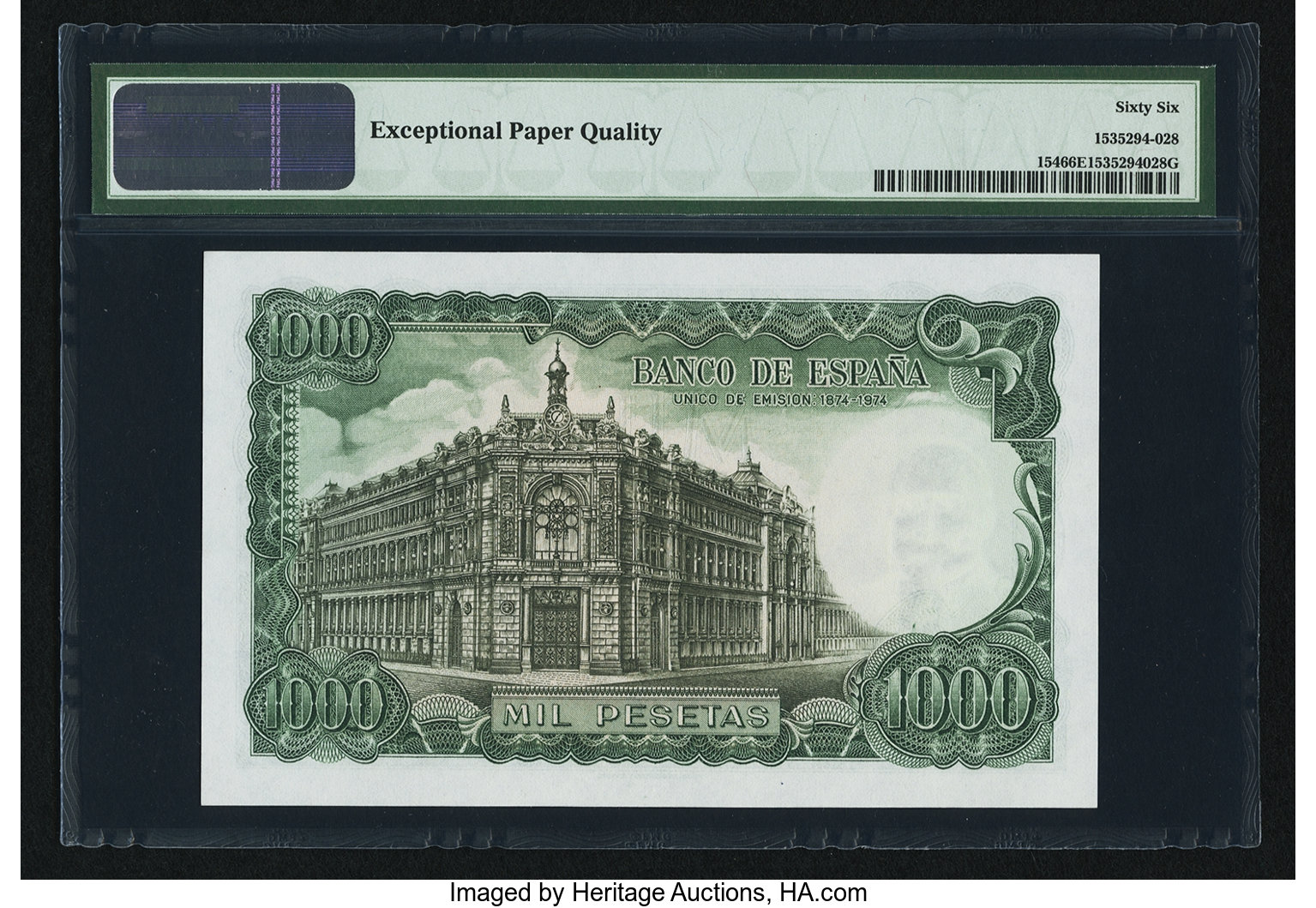 image for: Spain  1,000 pesetas (B620as)
