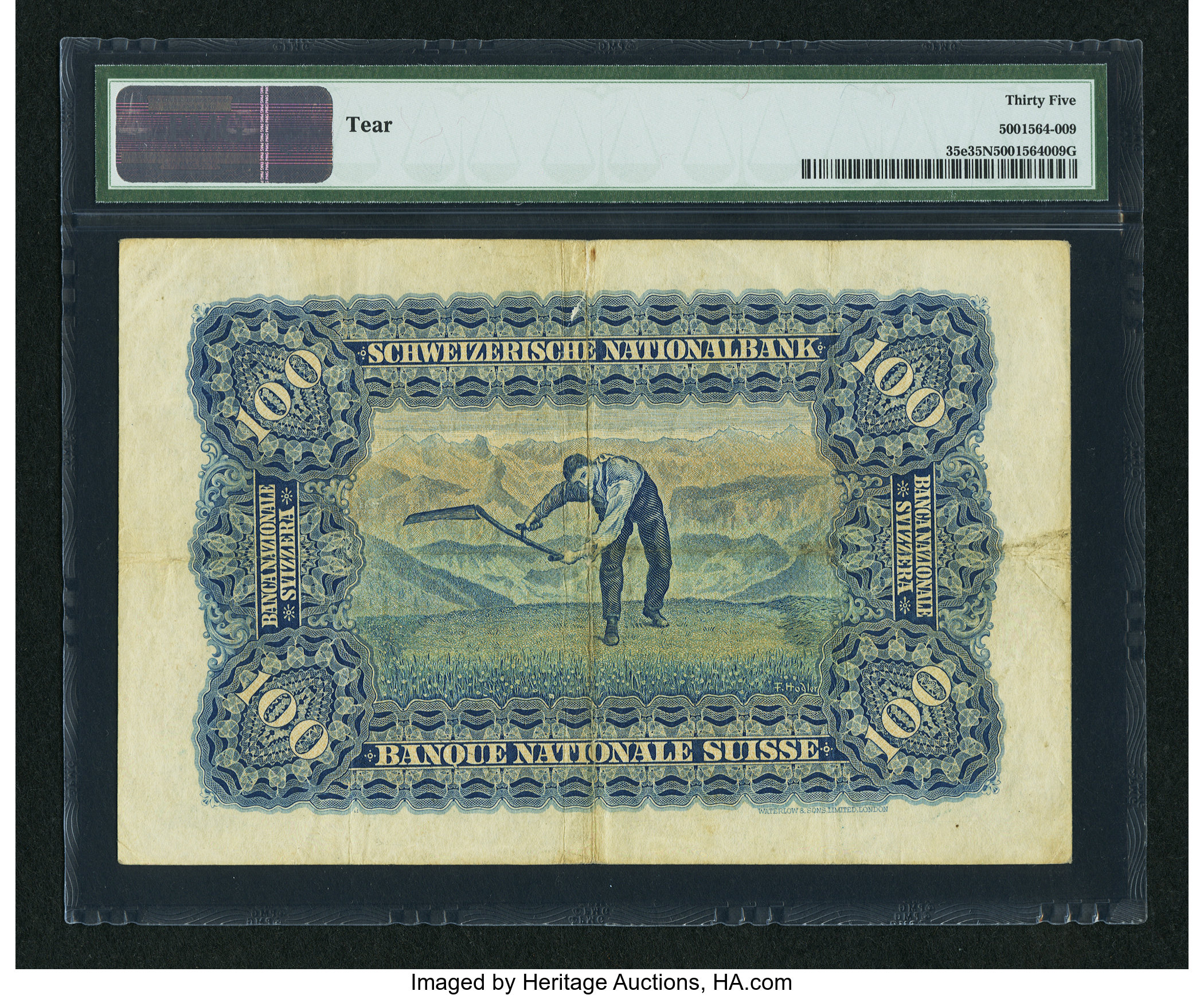 image for: Switzerland  100 francs (B315a)