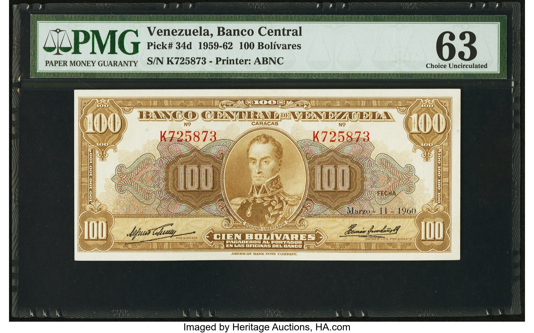 image for: Venezuela  100 bol?vares(B304p)