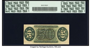 image for: Fr. 1333 50¢ Third Issue Spinner PCGS Choice About New 58....