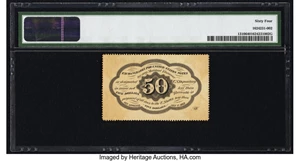 image for: Fr. 1310 50¢ First Issue PMG Choice Uncirculated 64....