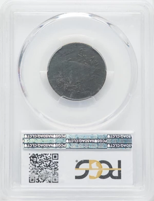 image for: 1795 1/2 C Plain Edge, No Pole, C-5a, B-5a, R.3, VF20 PCGS....