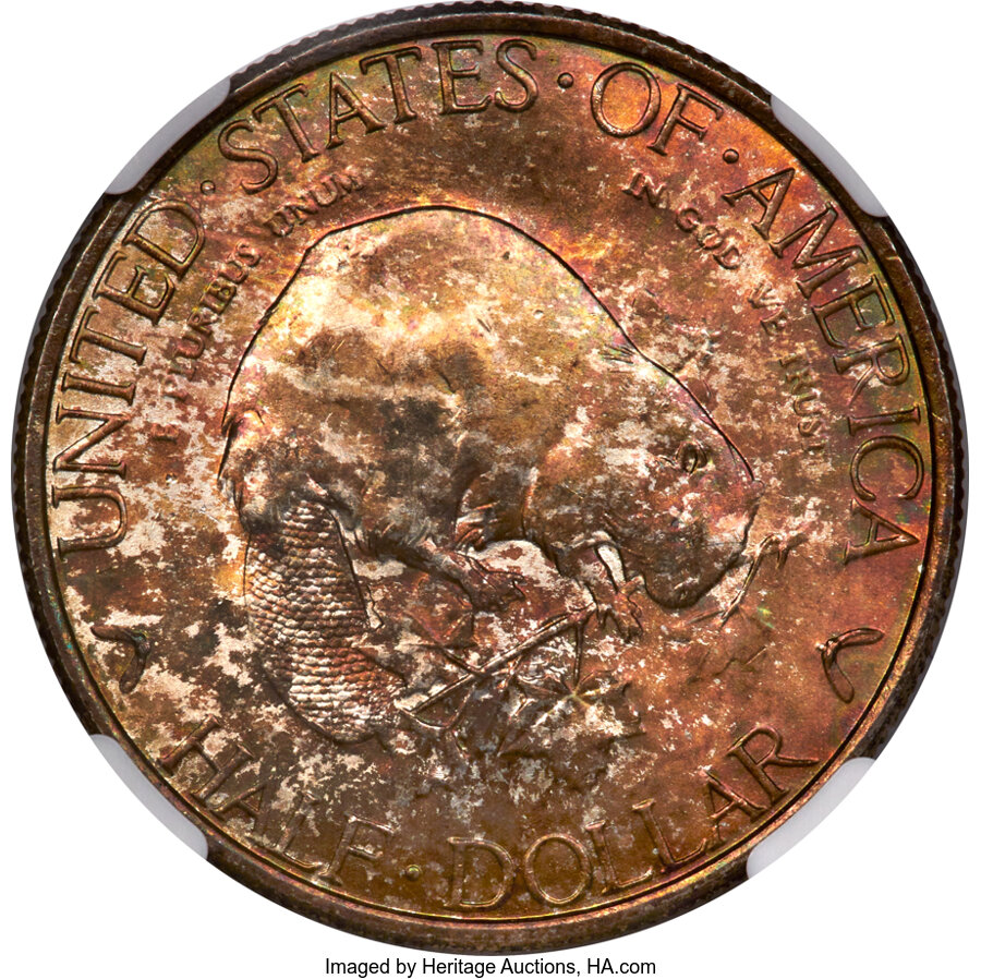 1936 50c Albany MS68 thumbnail 2