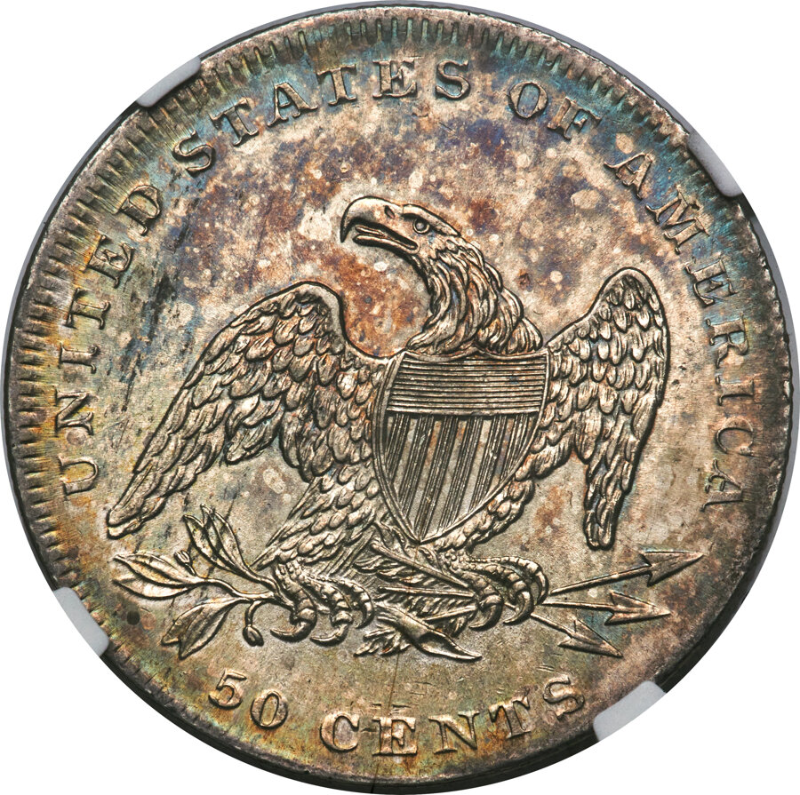 1837 50c Reeded Edge, GR-24 AG3 thumbnail 11