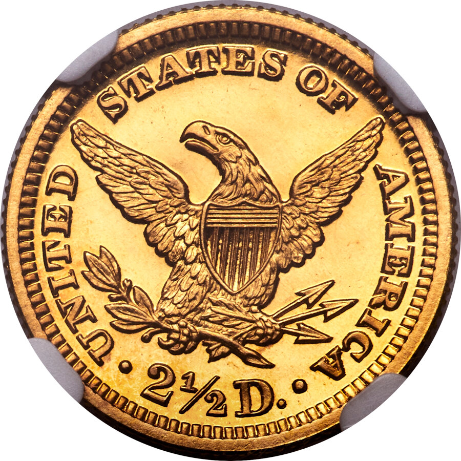 image for: 1906 $2 1/2 PR68 NGC. JD-1, R.4....