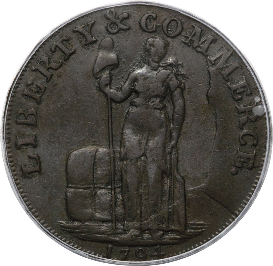 image for: 1794 Talbot, Allum, & Lee Cent, Without NEW YORK, XF40 PCGS. Fuld-1, W-8560, R.6....