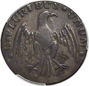 image for: 1787 Immunis Columbia Copper, Eagle Reverse, AU53 PCGS. W-5680, High R.4....