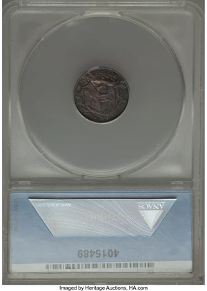 image for: 1795 H10C V-4, LM-10, R.3 -- Damaged, Bent -- ANACS. AU50 Details....