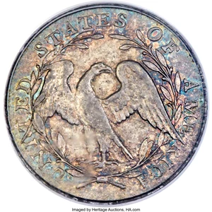 image for: 1795 H10C V-4a, LM-10, R.3, MS64 PCGS. CAC....