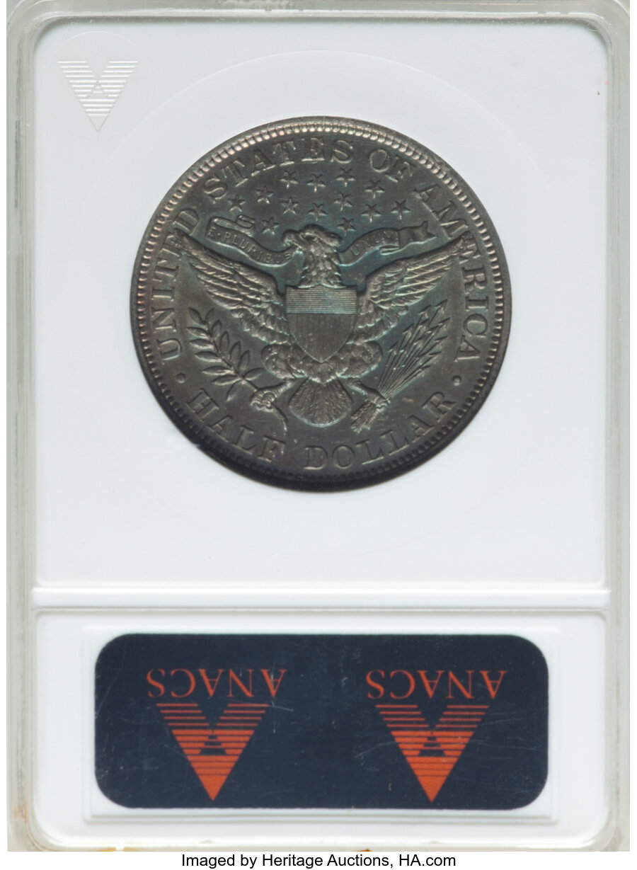 1893 50c AU55 thumbnail 2