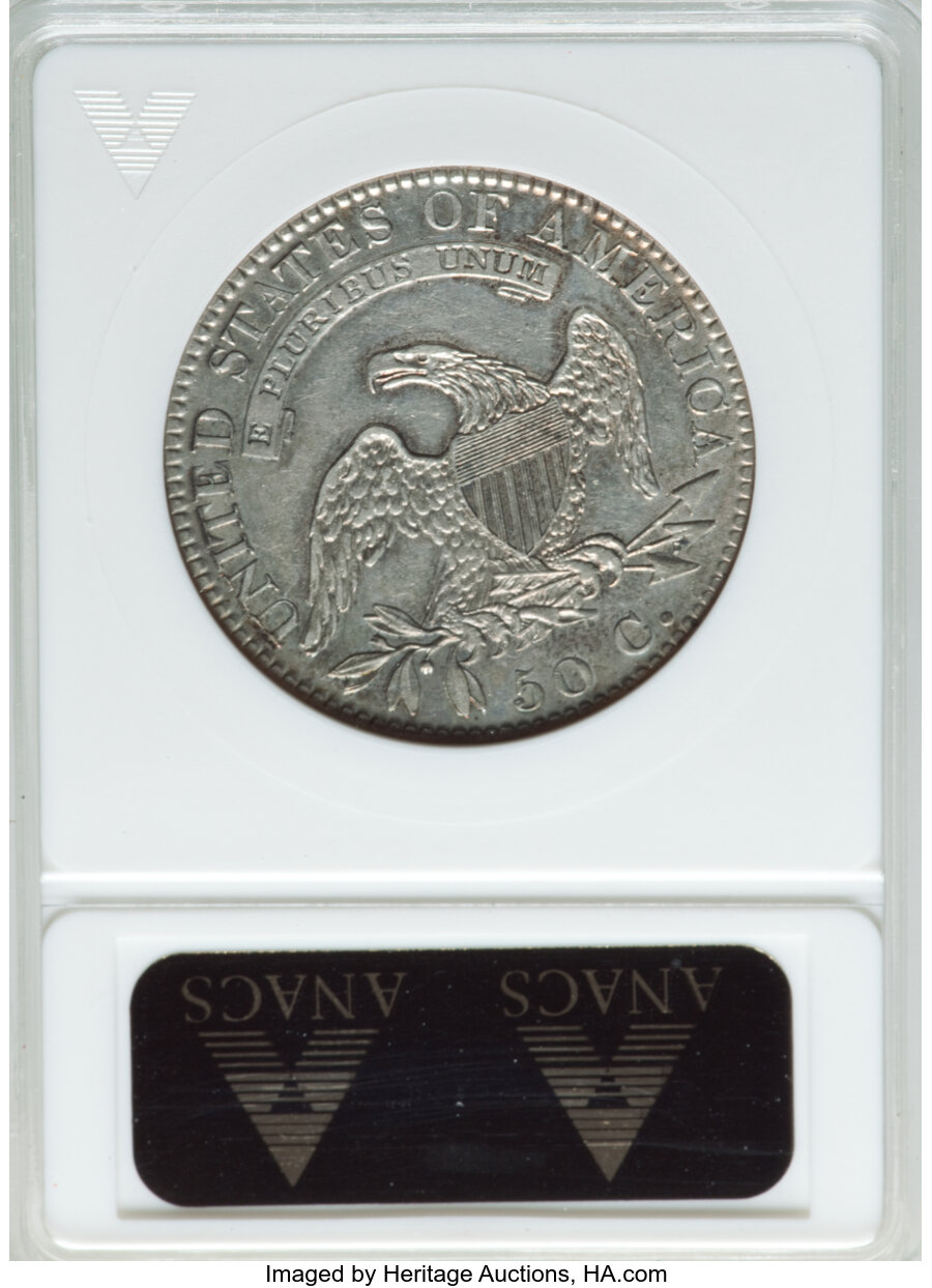 1820 50c Square Base 2, No Knob, O-108 F15 thumbnail 20