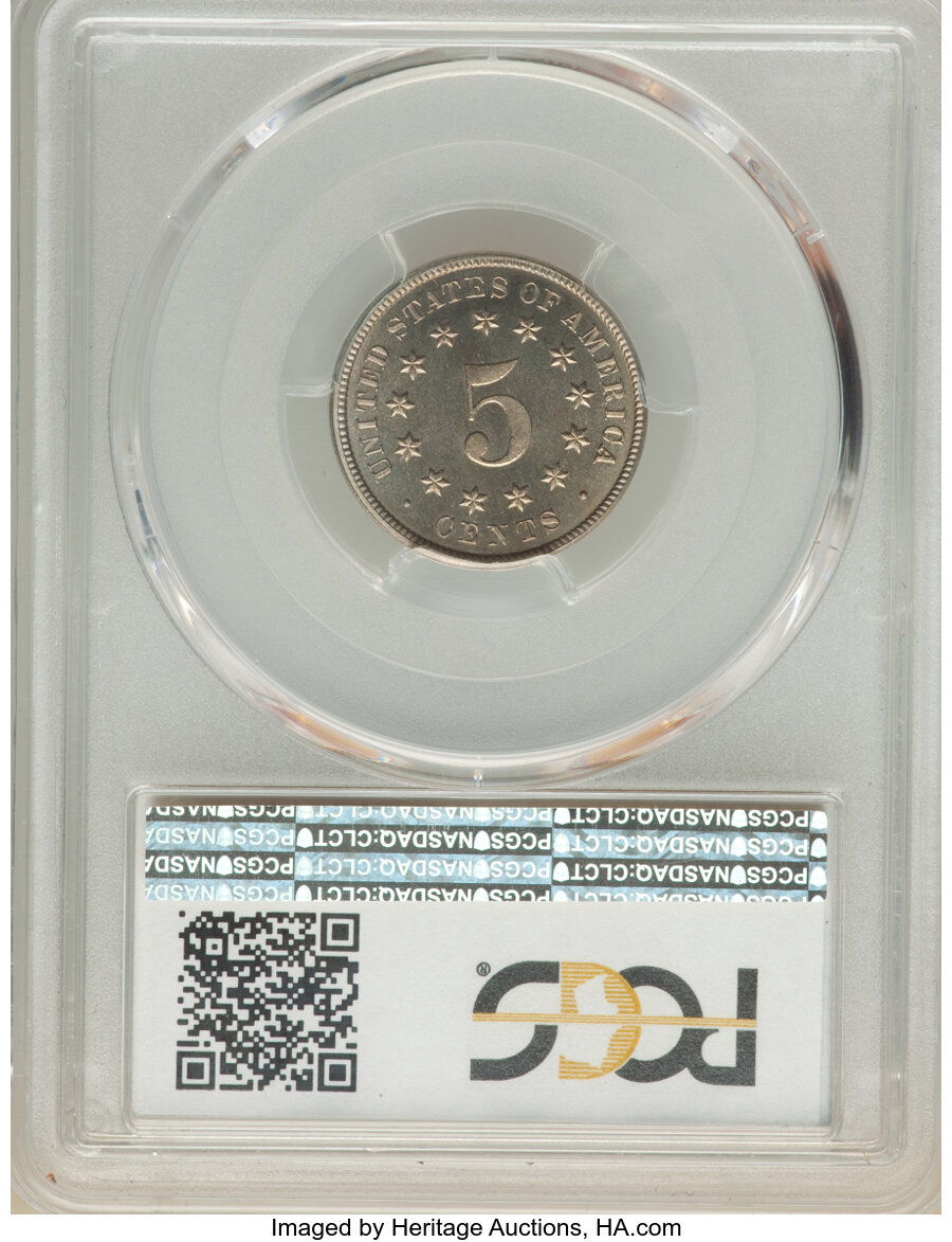 1881 5c PR67 thumbnail 2