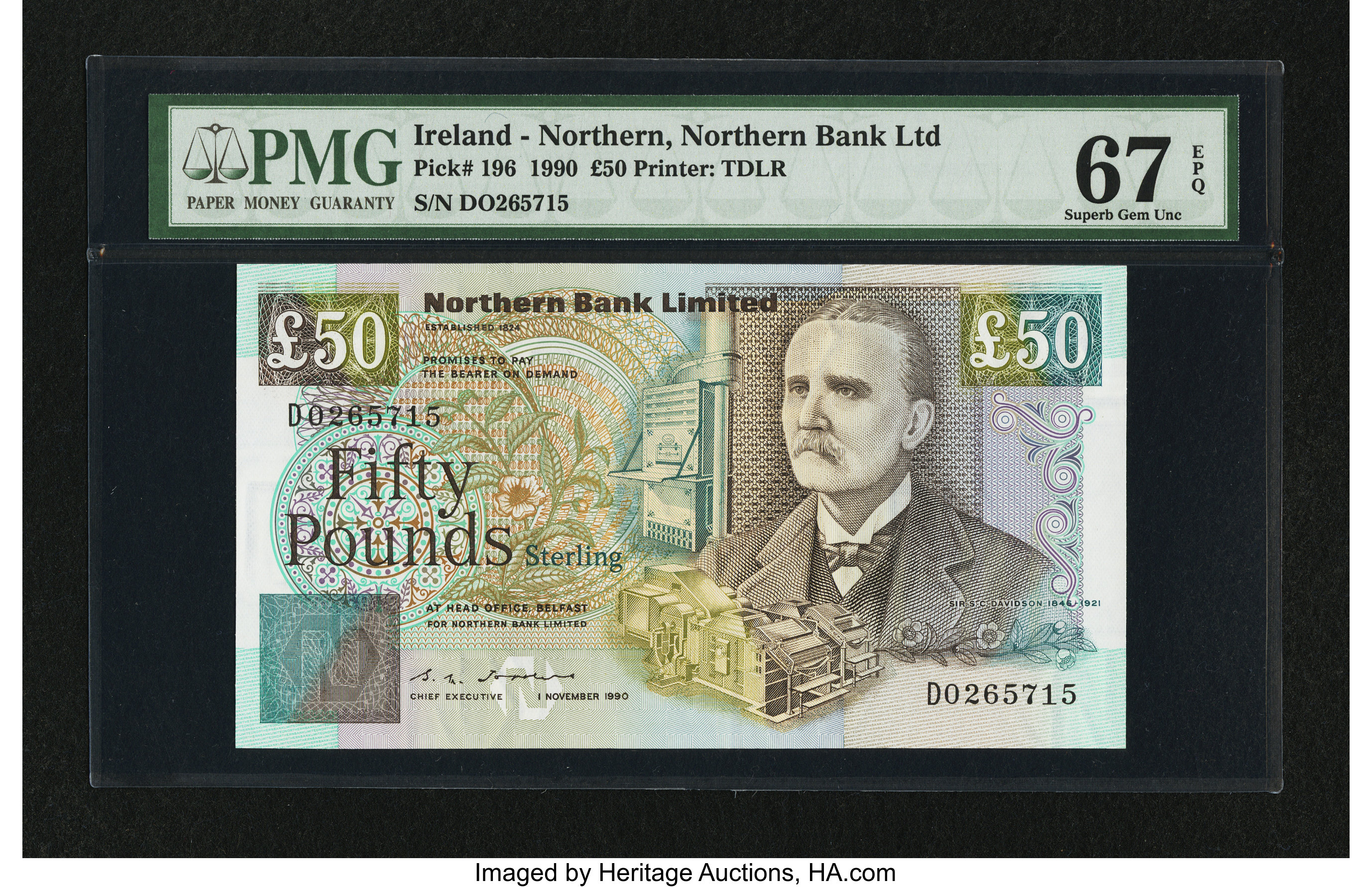 image for: Northern Ireland  50 pounds (B425as)