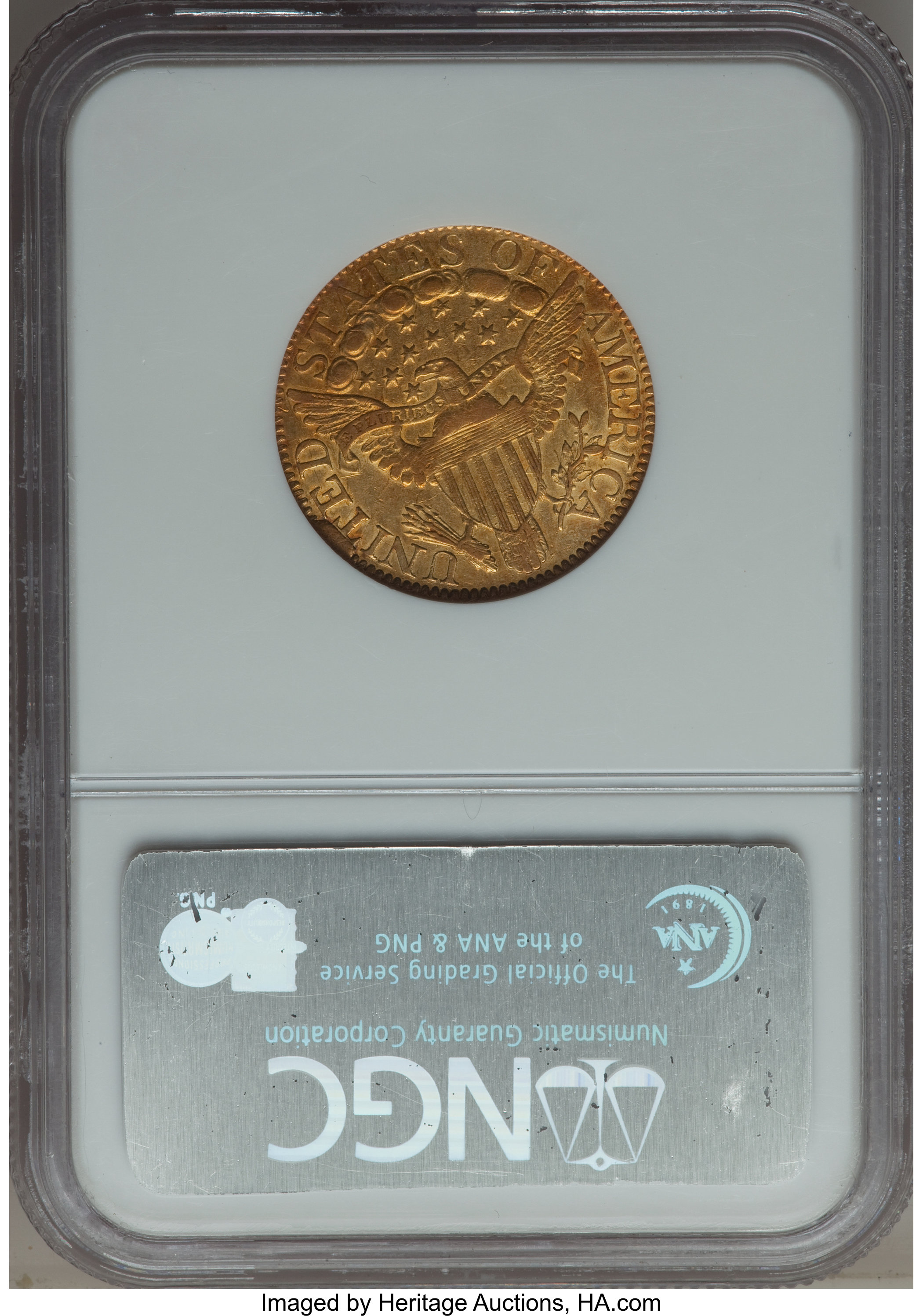 1807 $5  Draped Bust, BD-1 AU55 thumbnail 10