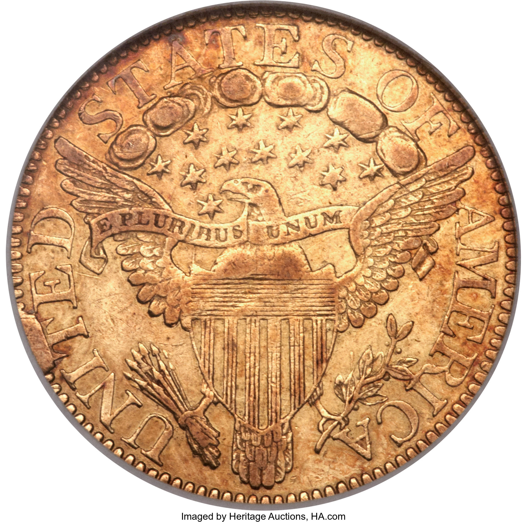 1807 $5  Draped Bust, BD-1 AU55 thumbnail 11