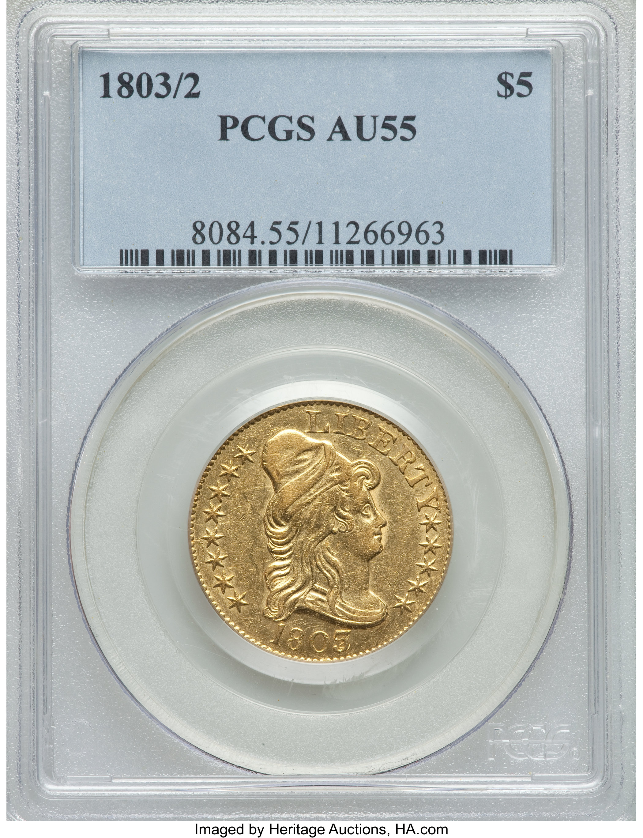 1803/2 $5  Imperfect T, BD-1 VF25 thumbnail 26