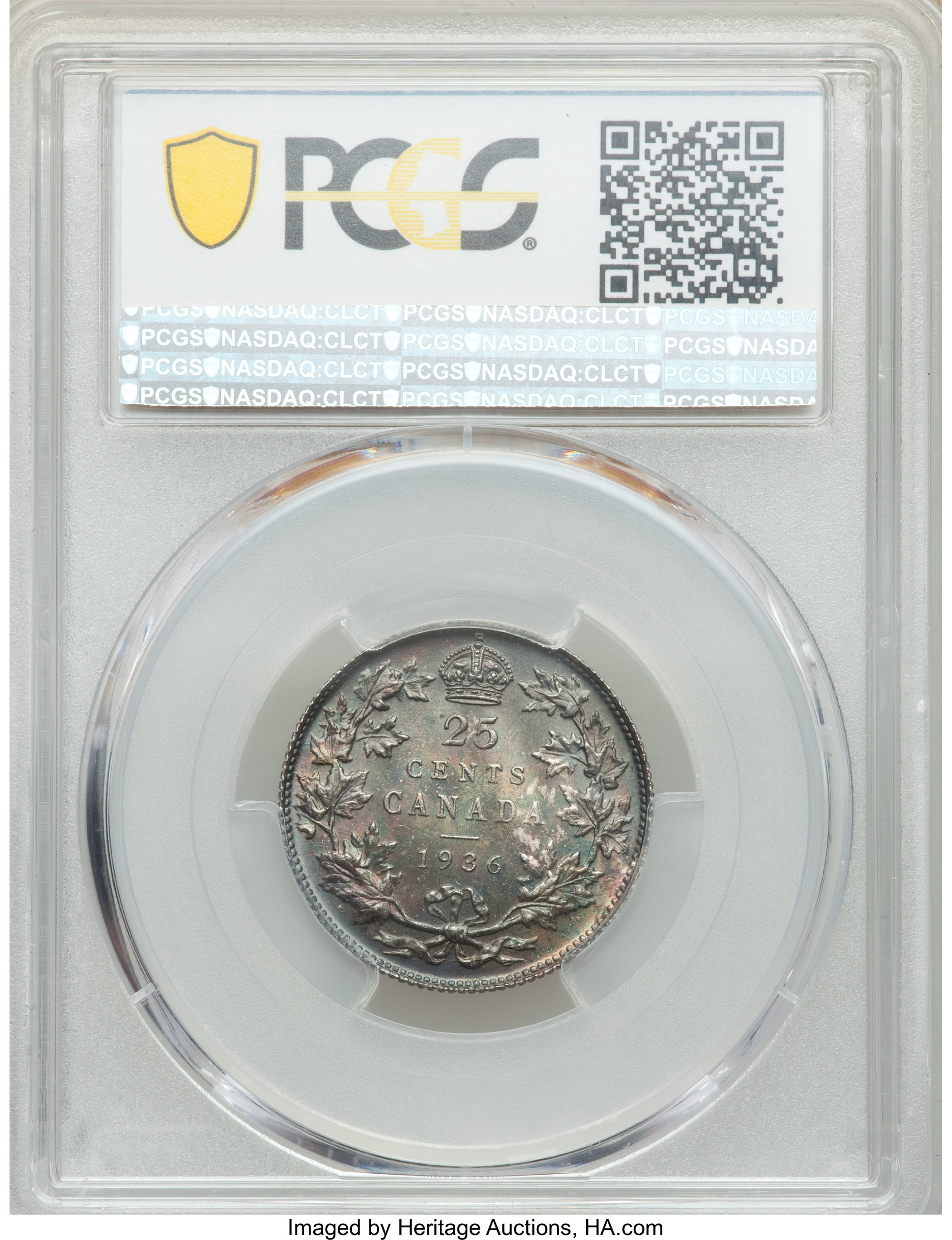 1936 25c Bar VG10 thumbnail 16