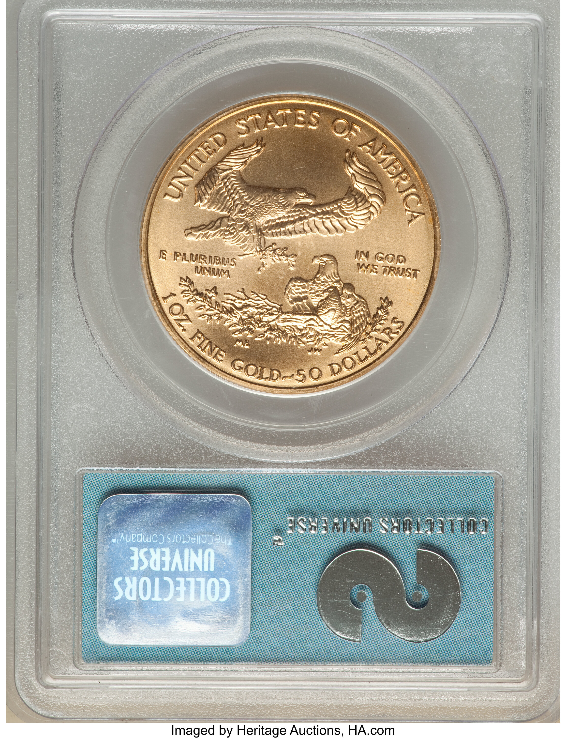 2001 G$50  Gold Eagle MS thumbnail 20
