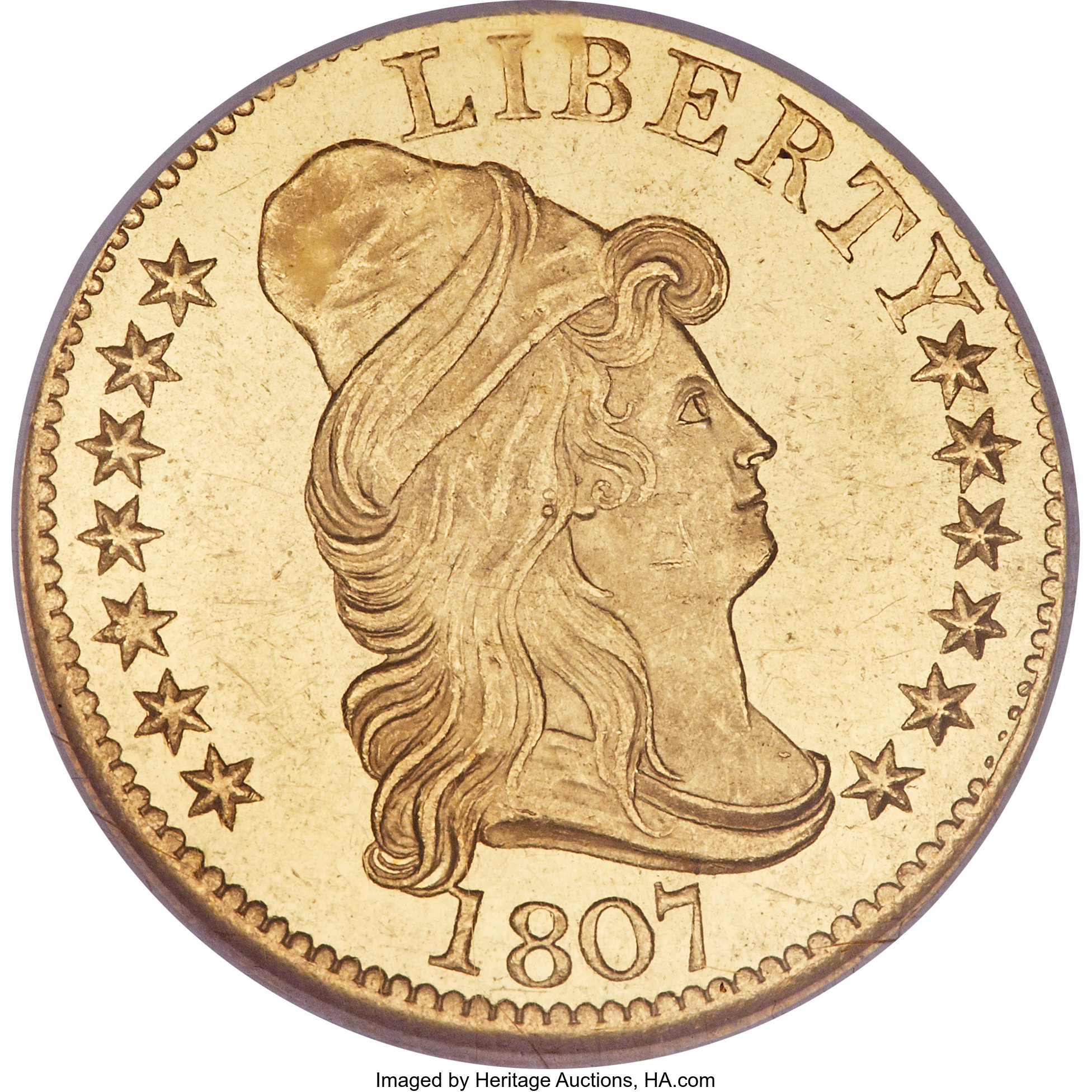 1807 $5  Draped Bust, BD-1 VF20 CAC thumbnail 22