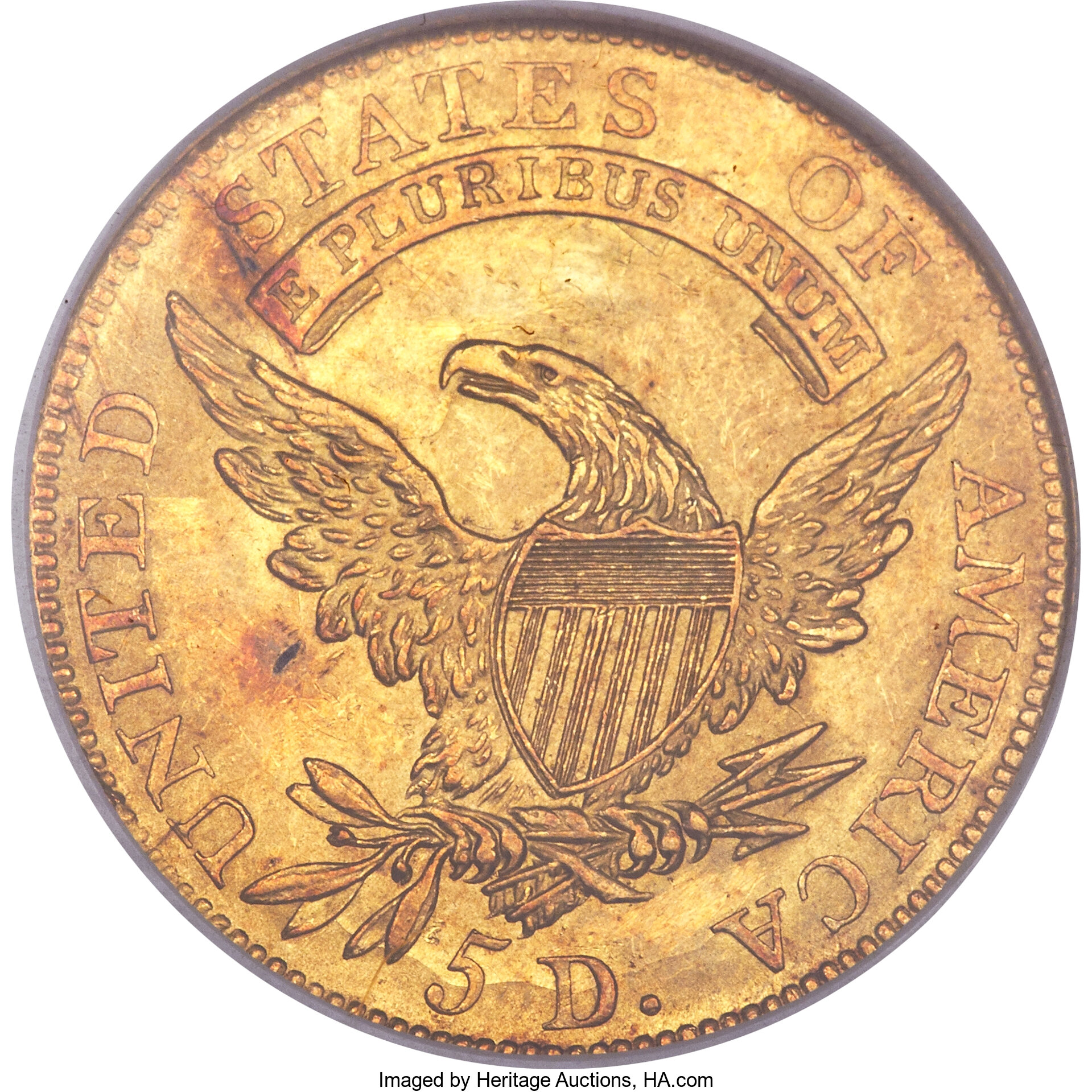 1808 $5  Normal 5D, BD-3 MS thumbnail 18