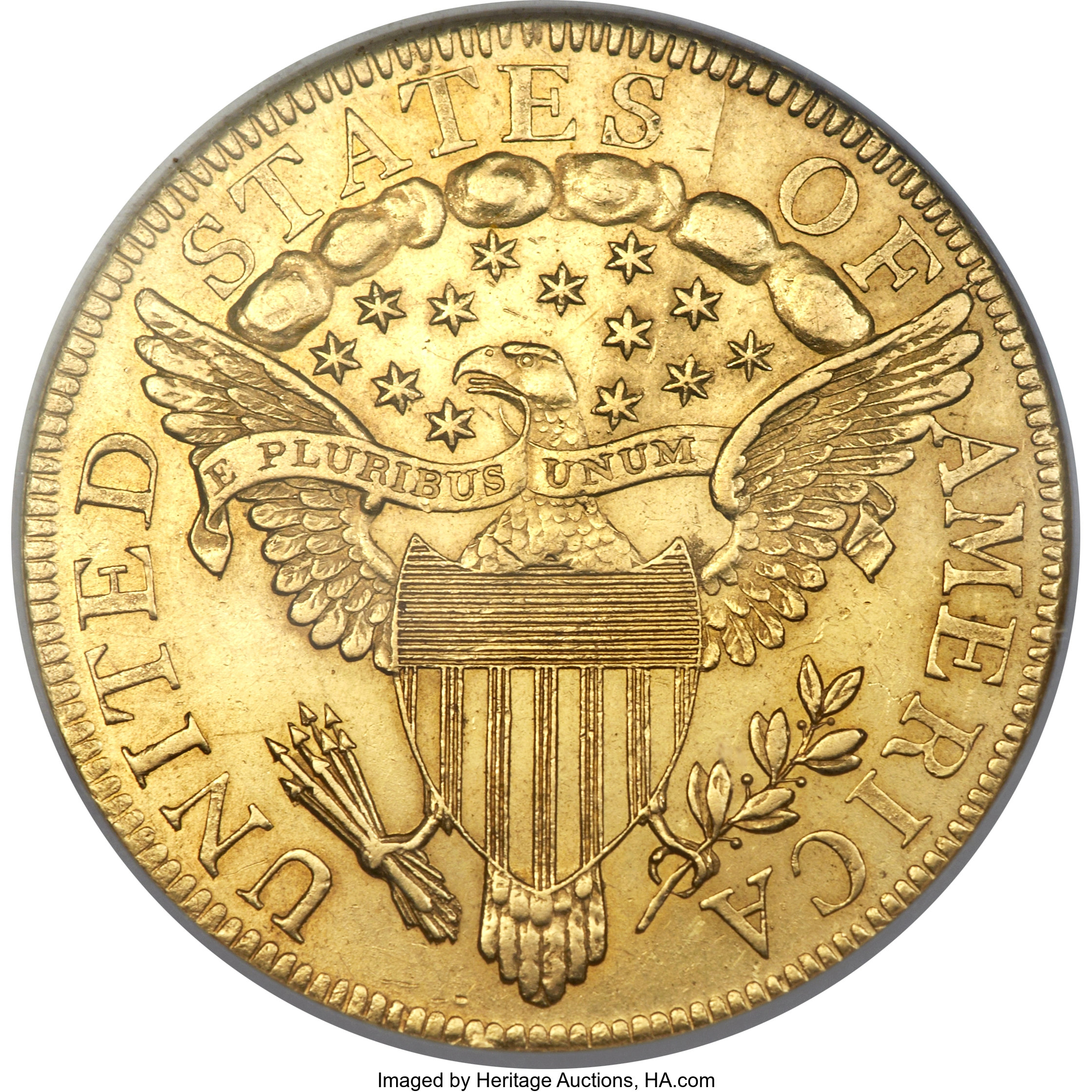 1797 $10  Large Eagle, BD-2 MS60 thumbnail 11
