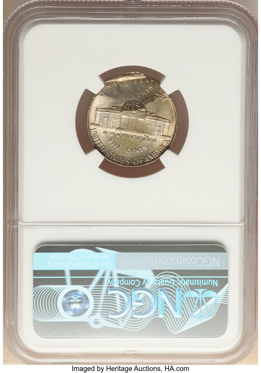 1944-D 5c Silver MS61 CAC thumbnail 2