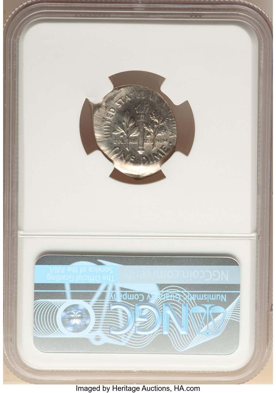 1946-D 10c XF40 CAC thumbnail 6