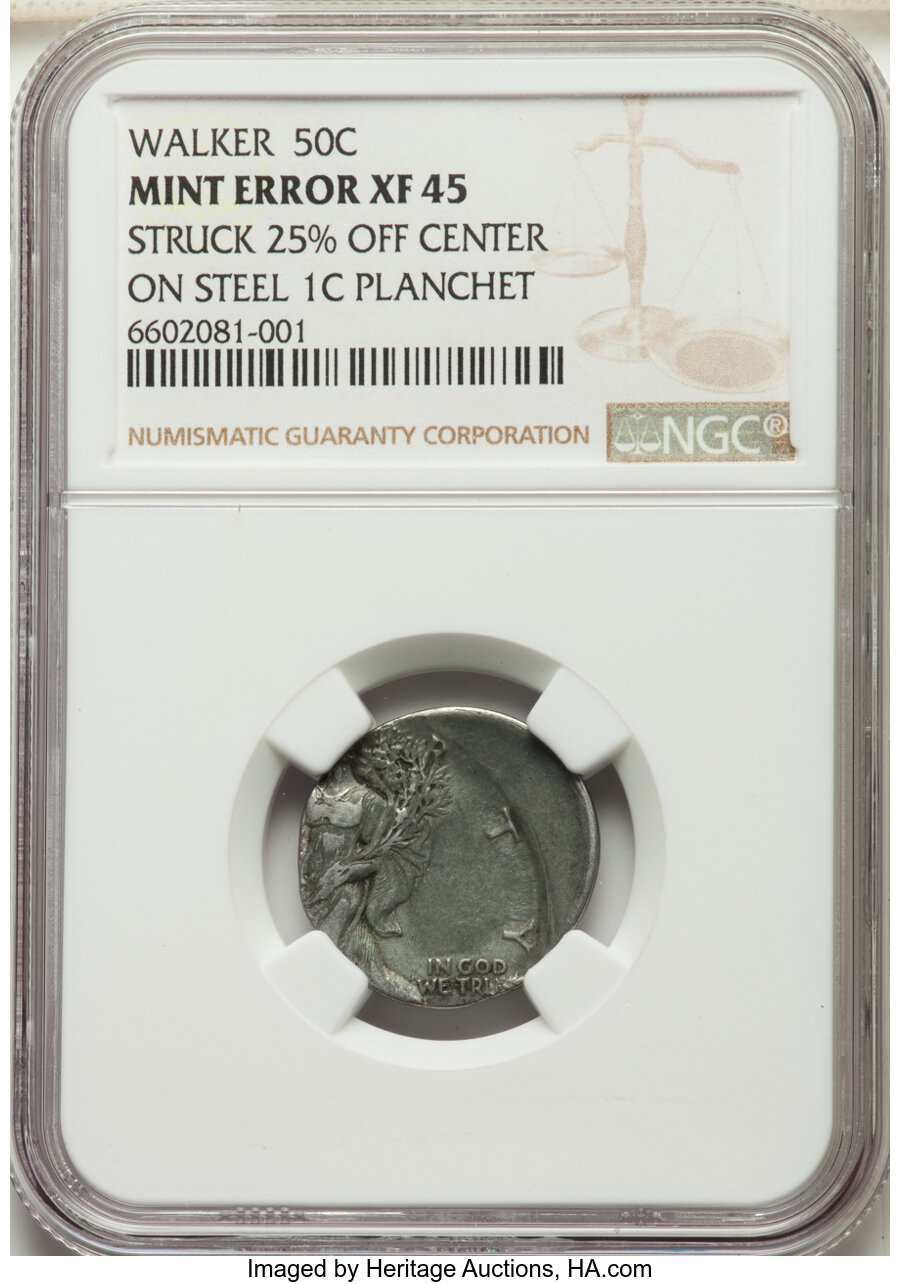 Walking Liberty Half Dollar 50c 1916-1947 MS [Type] thumbnail 10