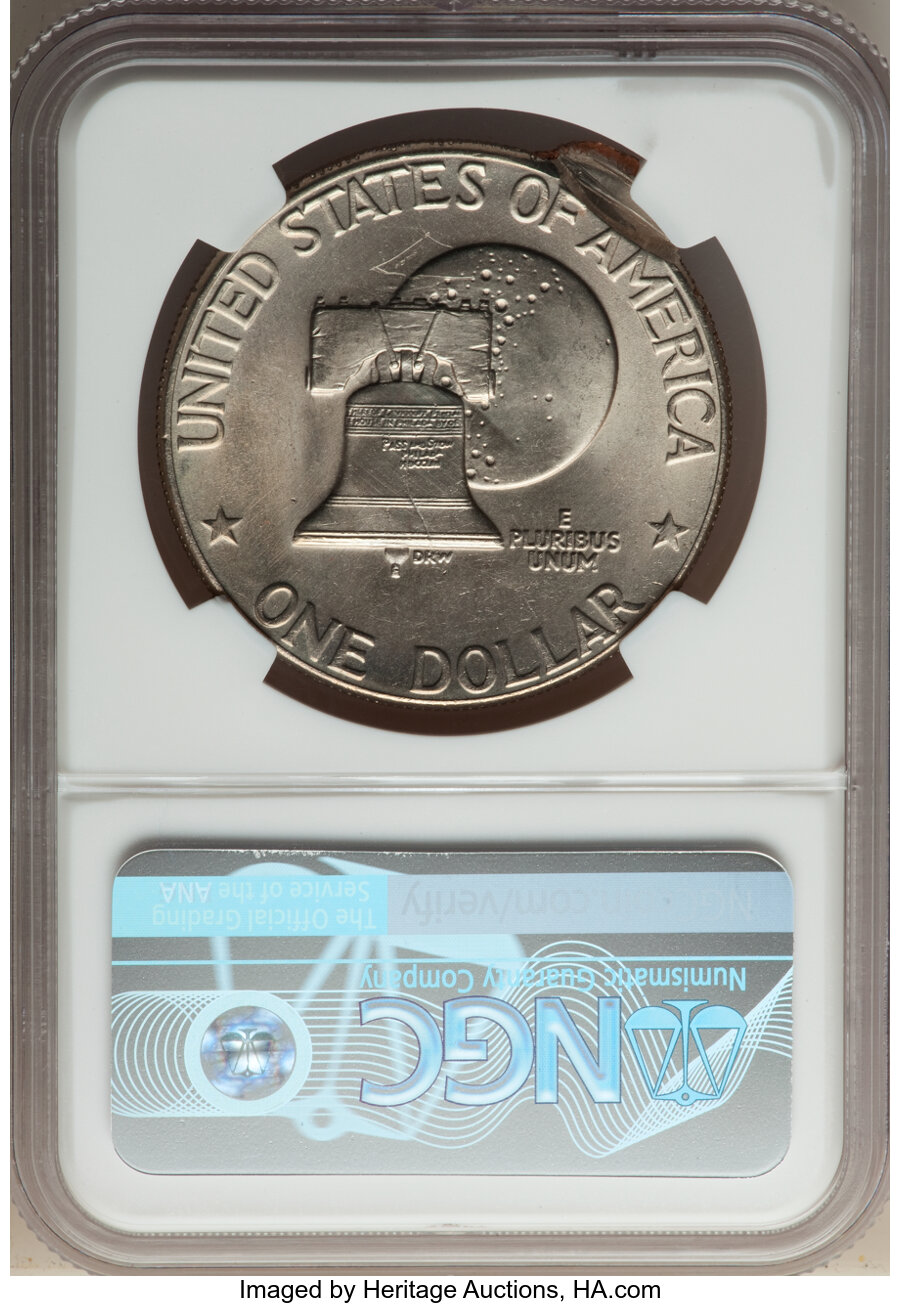 1976-D $1  Type 1 AU50 thumbnail 6