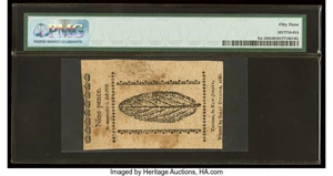 image for: New Jersey January 9, 1781 9d PMG About Uncirculated 53....