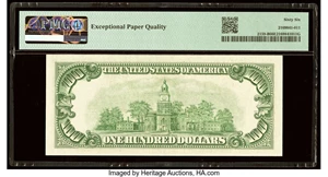 image for: Fr. 2159-B $100 1950B Federal Reserve Note. PMG Gem Uncirculated 66 EPQ....