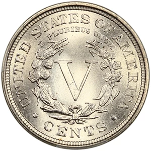 image for: 1898 5c PCGS MS67