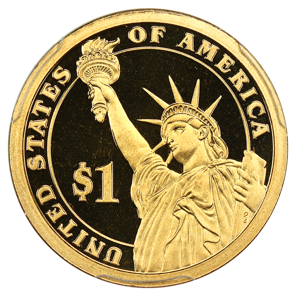 Presidential Dollar $1  PR DCAM [Type] PR69 DCAM thumbnail 2