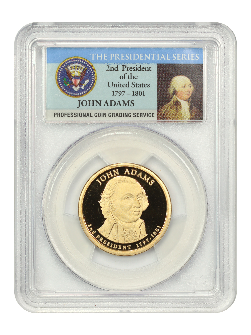 Presidential Dollar $1  PR DCAM [Type] PR69 DCAM thumbnail 3