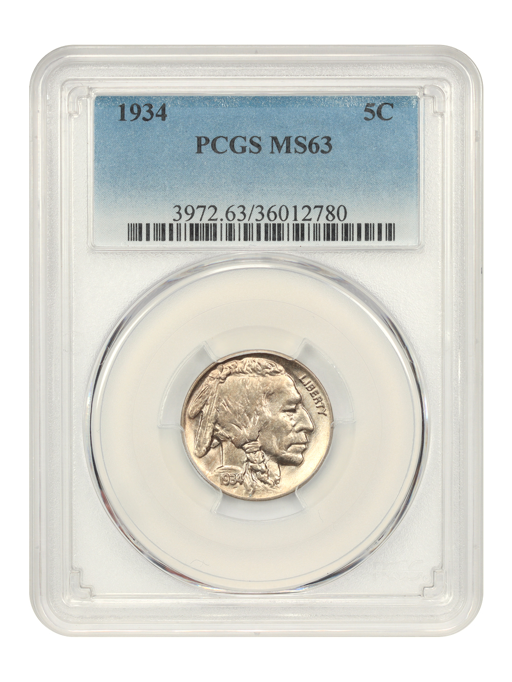 1934 5c MS61 CAC thumbnail 10