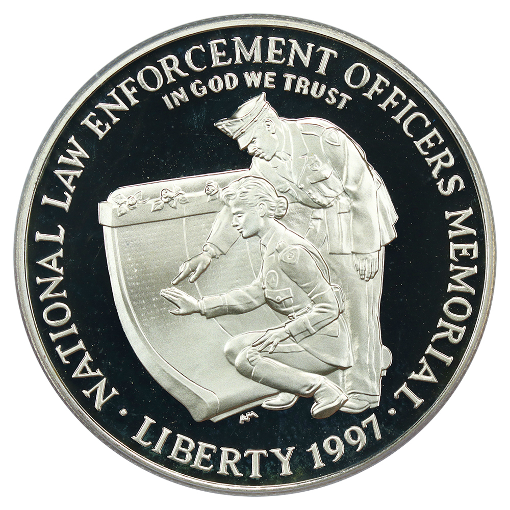 1997-P Officers $1 PCGS Proof 70 DCAM