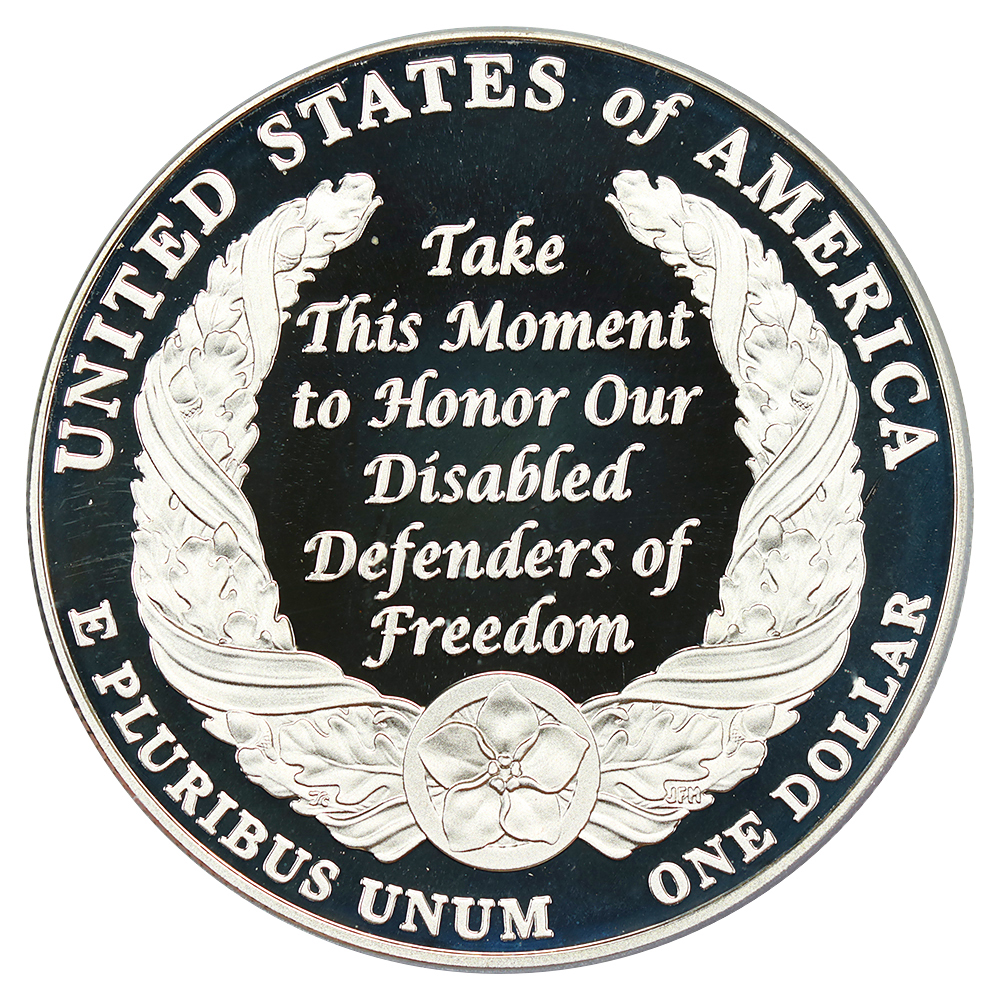2010-W S$1 Disabled Veterans PR DCAM PR70 DCAM thumbnail 6
