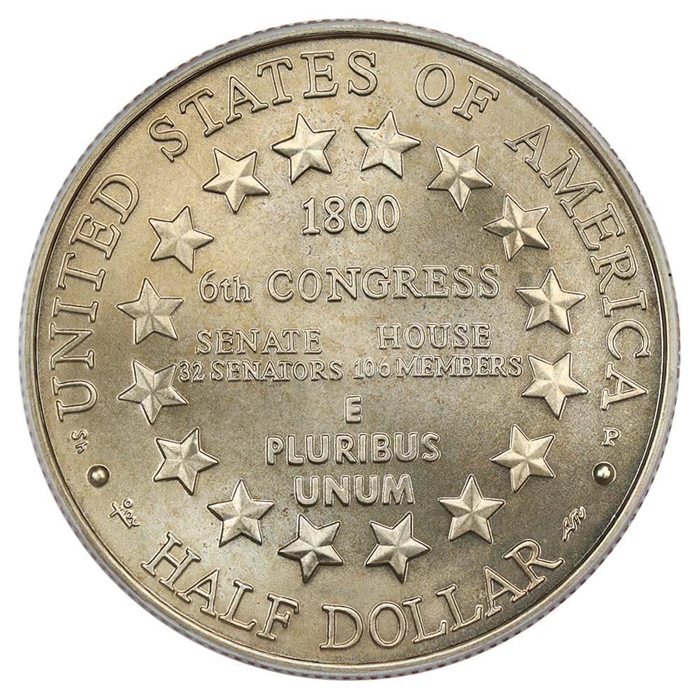 2001-P 50c Capitol Visitors Center MS70 thumbnail 6