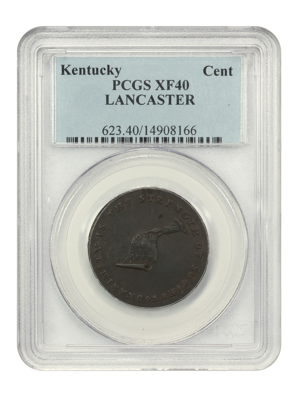 Kentucky Token LANCASTER MS BN VF20 BN thumbnail 9