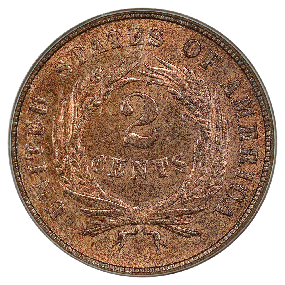 1866 2c MS RB MS61 RB CAC thumbnail 13