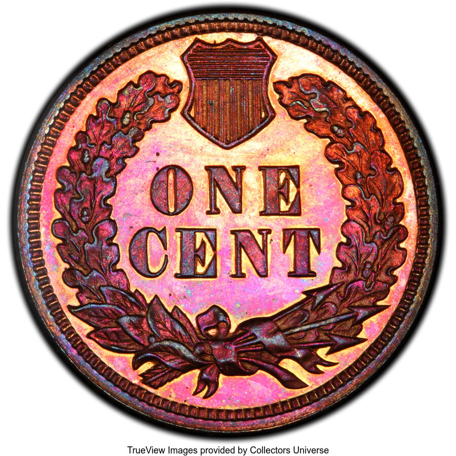 1893 1c PR BN PR67 BN CAC thumbnail 2