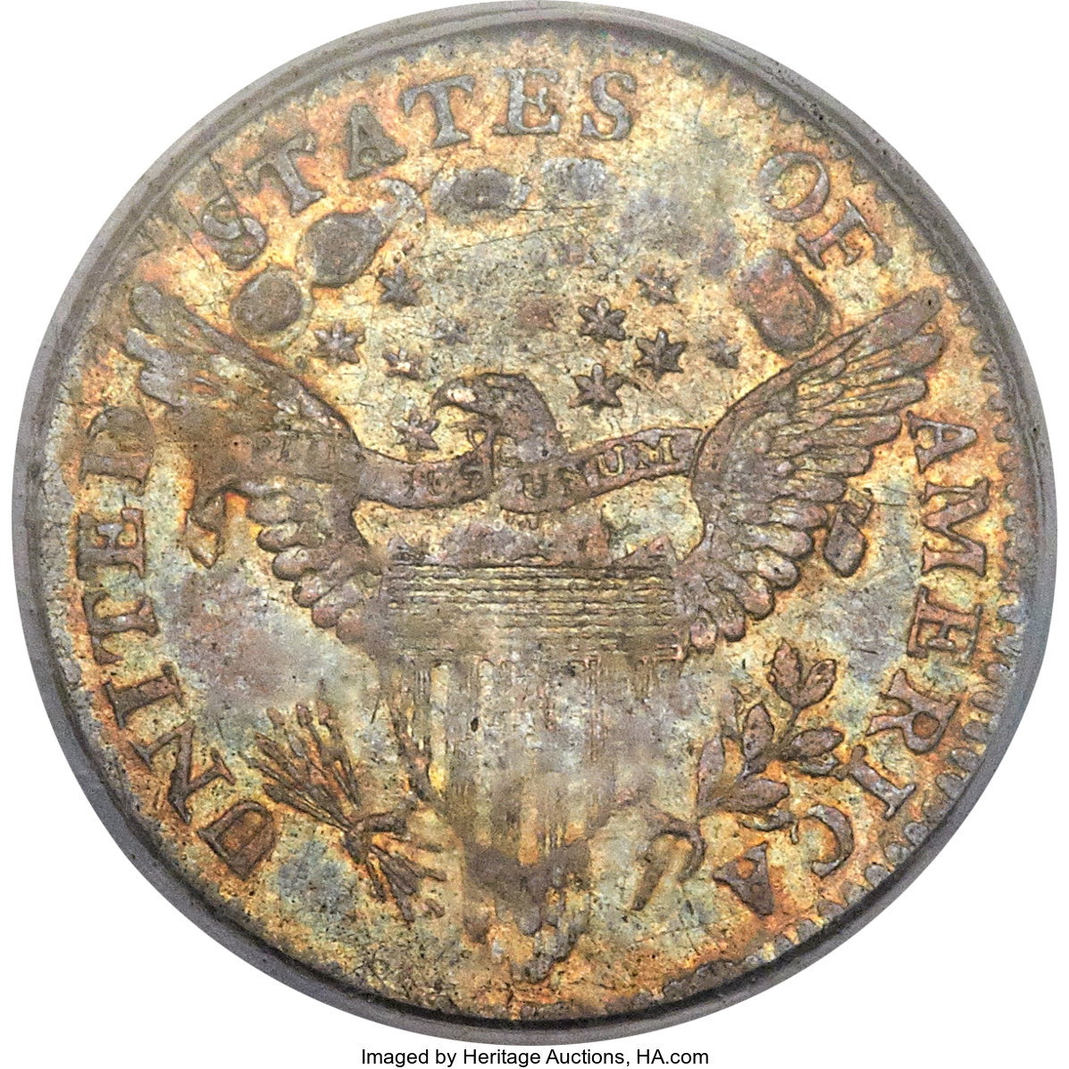 1803 H10c Large 8, LM-2 AU55 CAC thumbnail 19